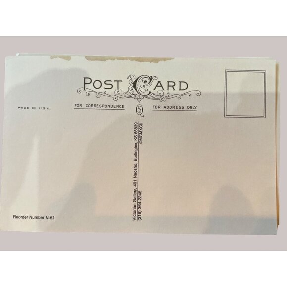 Vintage Victorian Christmas & New Year Postcards Set Girls Boys Santa Angels - Picture 11 of 11